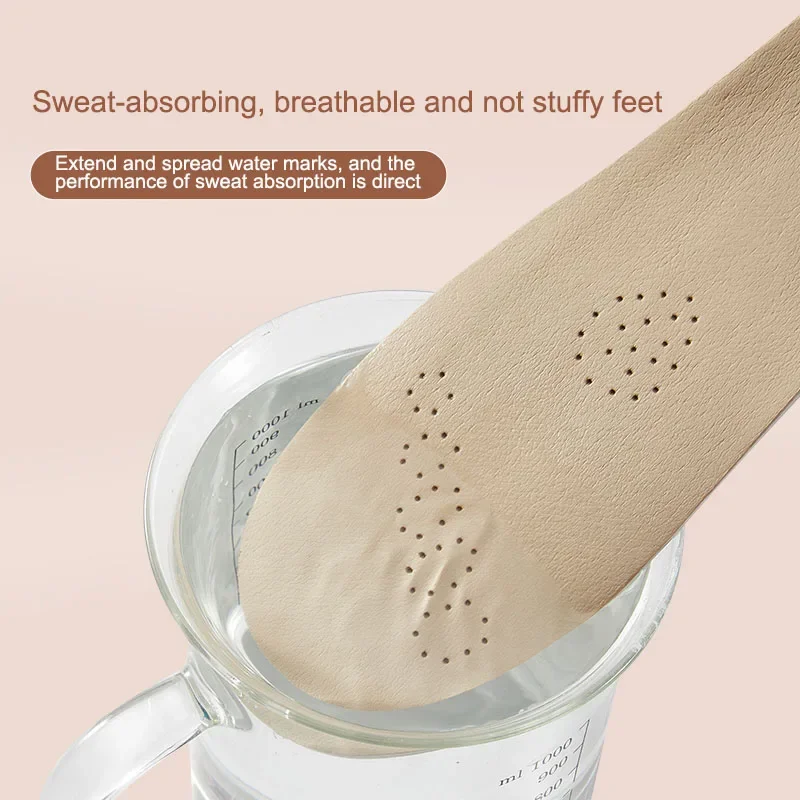 1 زوج نعل داخلي من اللاتكس للأقدام حذاء جلدي وحيد...