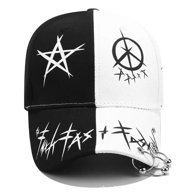 ROCKCAKE★韓国★Circle Symbol Ball Cap - Black ロゴキャップ ROCKCAKE☆韓国☆Square Logo Ball Cap - Black ロゴキャップ