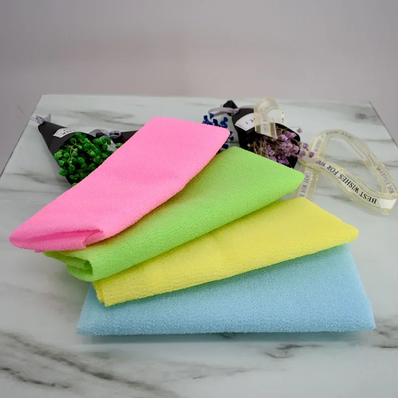 Beauty Skin Exfoliating Cloth Washcloth Japanese Body Wash Towel Nylon Bath Towel Skin Polishing 1pcs/lot exfoliating bath towel bath towel