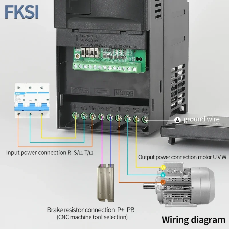 가변 주파수 드라이브 모터 속도 제어 인버터, VFD, 0.75KW, 1.5KW, 2.2KW, 3.7KW, 5.5KW, 220V, 380V, 3 상 출력, 신상