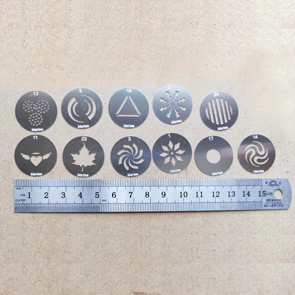 25mmメタルパターンディスクプレートゴボライトプロジェクター移動