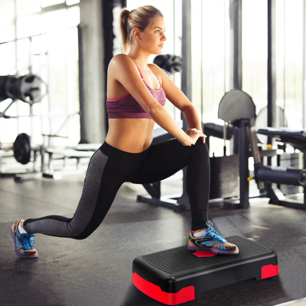 Description Picture 4 of itemAerobic Fitness Stepper Adjustable Gym Exercise Foot Pedal Non-slip Stable 200KG Load-bearing Portable Fitness Equipment