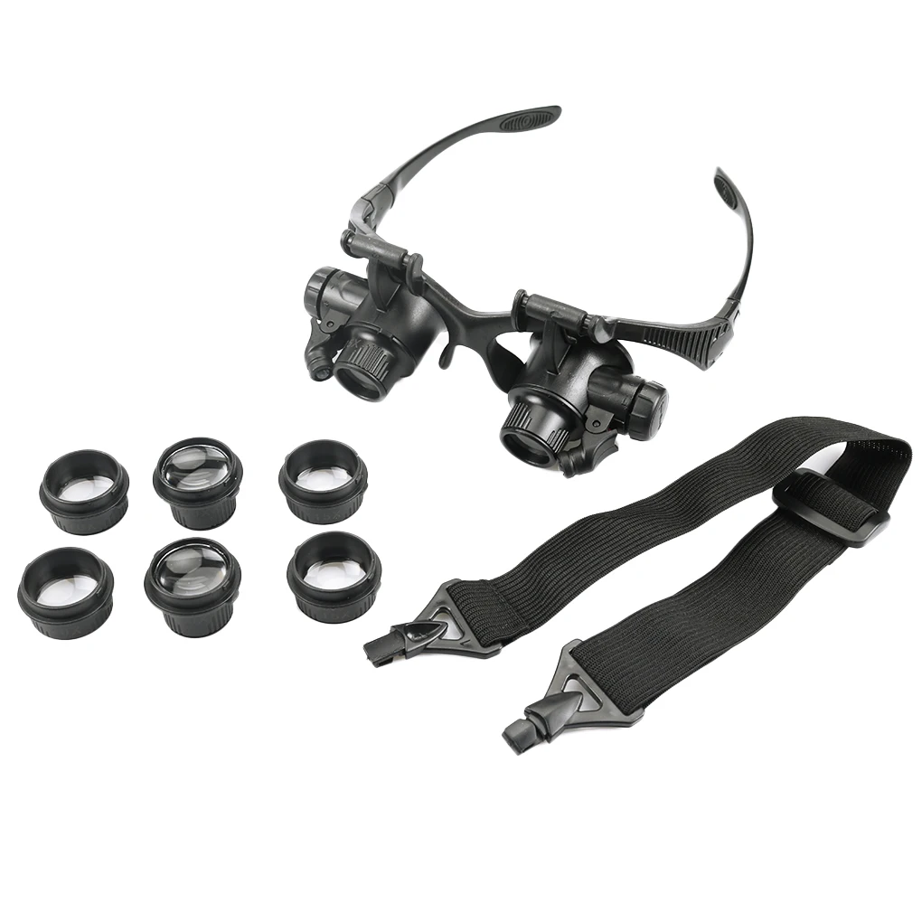 

Увеличительные очки 10X 15X 20X 25X, увеличительные очки с 2 звеньями