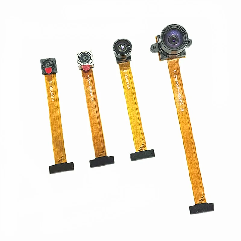 Module caméra OV5640 5MP USB grand angle montrant le capteur et la lentille en gros plan