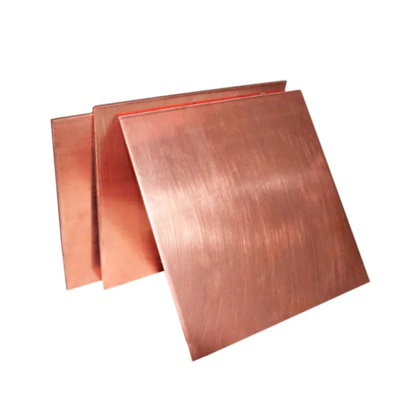 Lamiera Rame Puro Cu-ETP 99,9% Spessore 0,5-6 Mm, Taglio A Scelta (larghezza 50-500mm, Lunghezza 50-60mm)