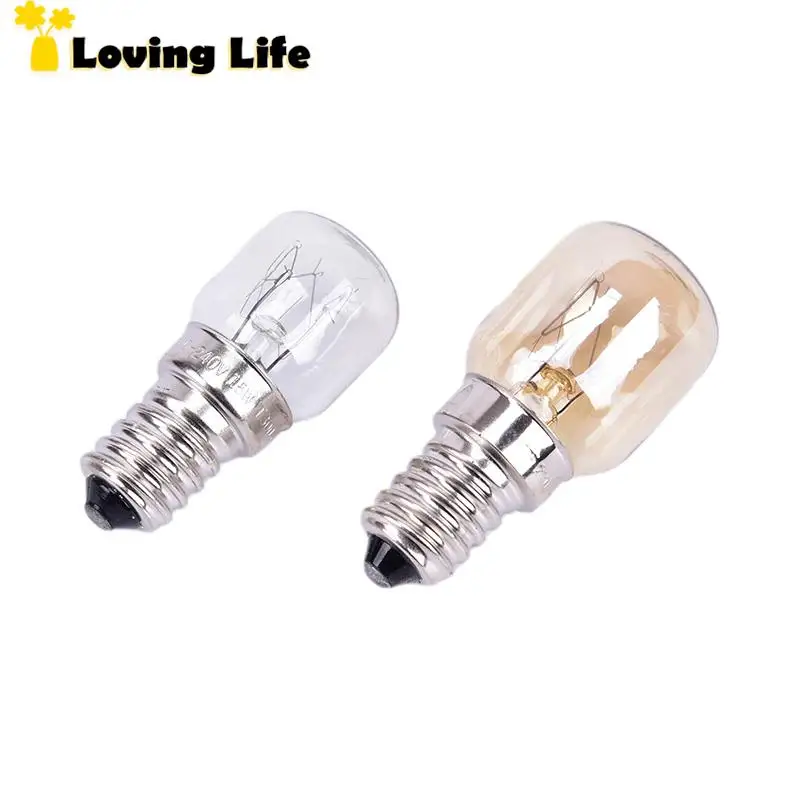 220V High Temperature Bulb 15W/25W E14 300 Degree Microwave Oven Light