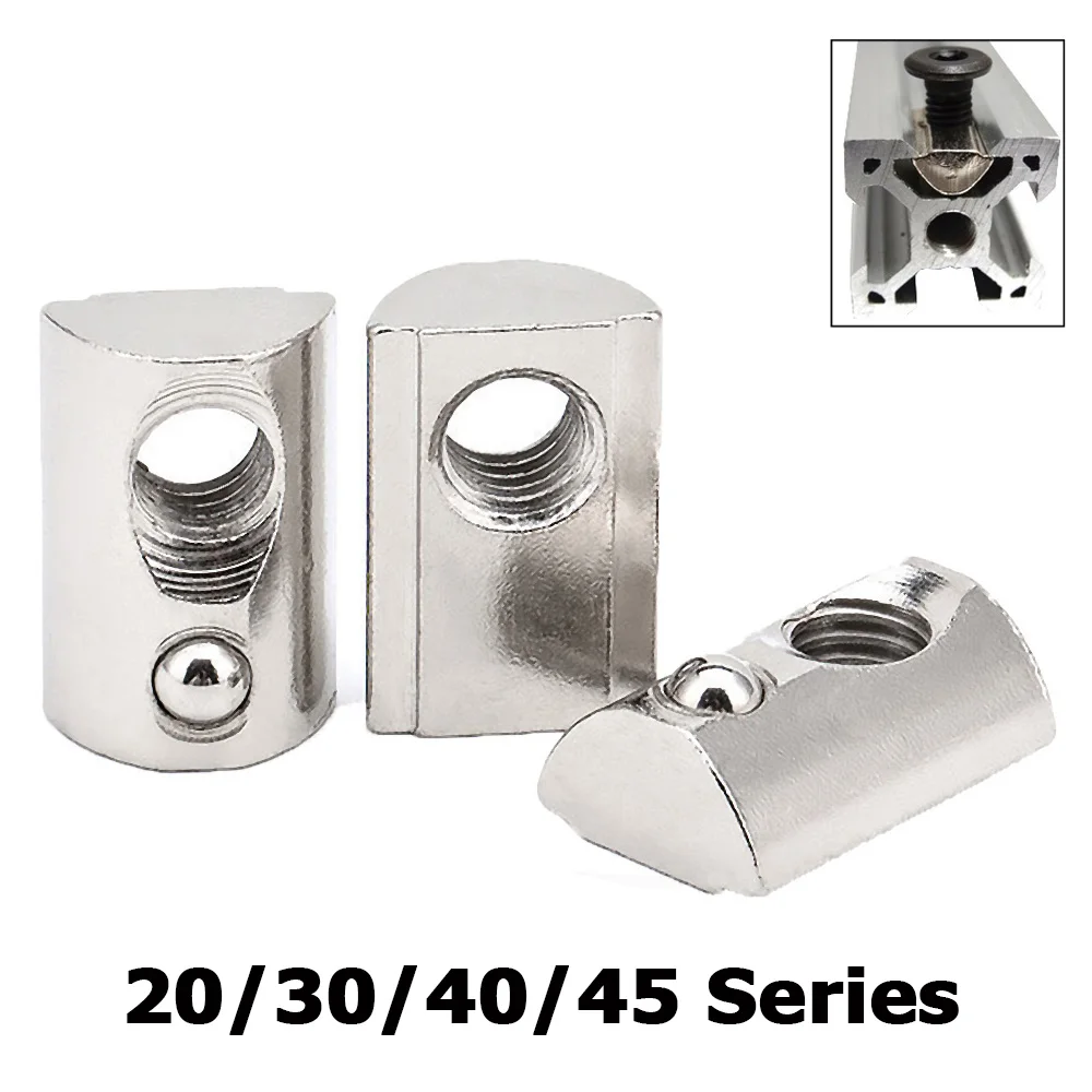 Sliding T Slot Nuts 20Pcs
