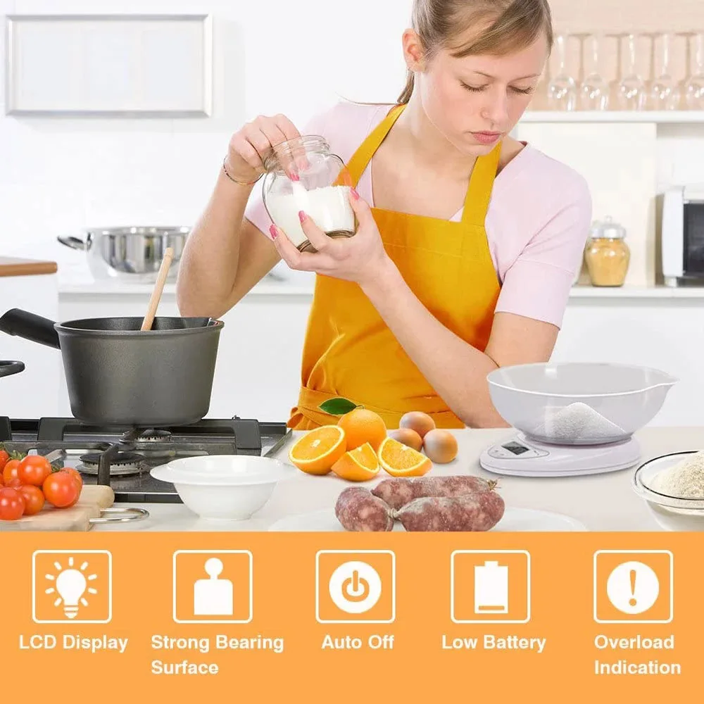 Portable Digital Kitchen Scale 5