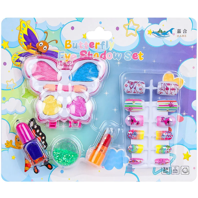 Kids Makeup Kit for Girl Toys Washable Real Cosmetic Makeup Girls Princess Gift Play Make Up Toys for Toddler Safe & Non-Toxic