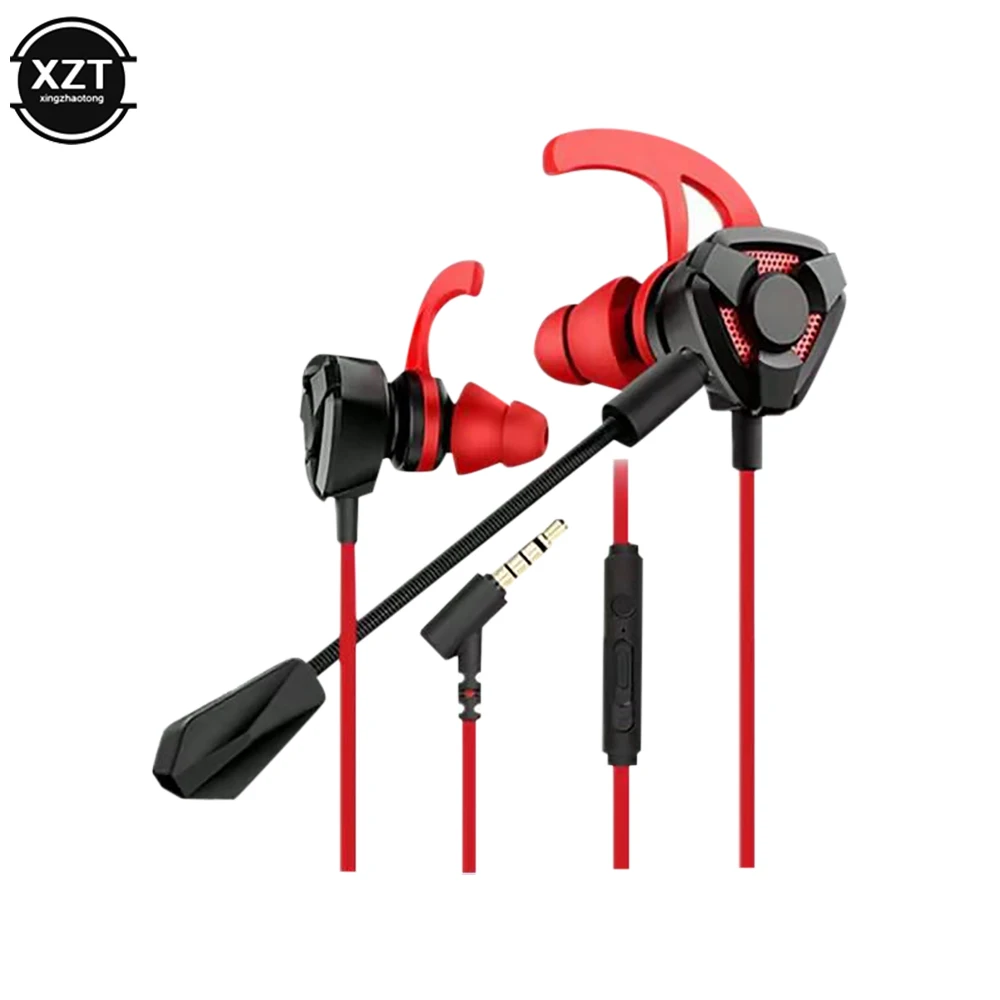 

Universal Gamer Headphones Wired Earphone Gaming Earbuds With Mic Stereo Bass Sports Earphones for Mobile Tablets Laptops