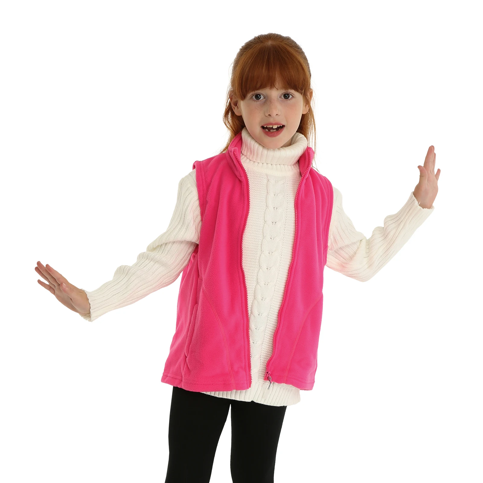 Kids Fleece Vest Autumn Winter