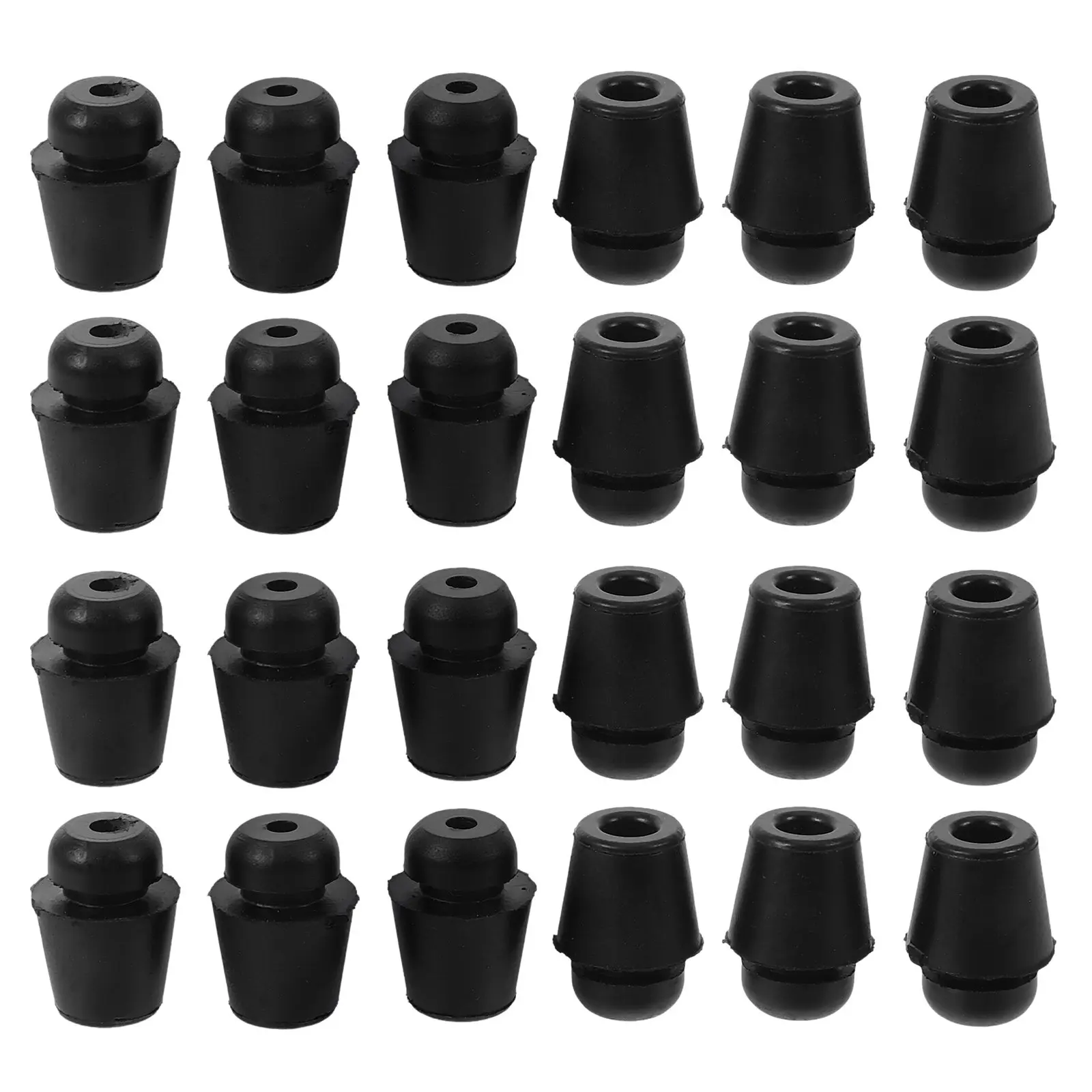 50Pcs 자동차 도어 안전 패드 전면 후면 도어용 고무 가스켓 충격 흡수 범용 자동차 도어 엣지 프로텍터 충격 방지