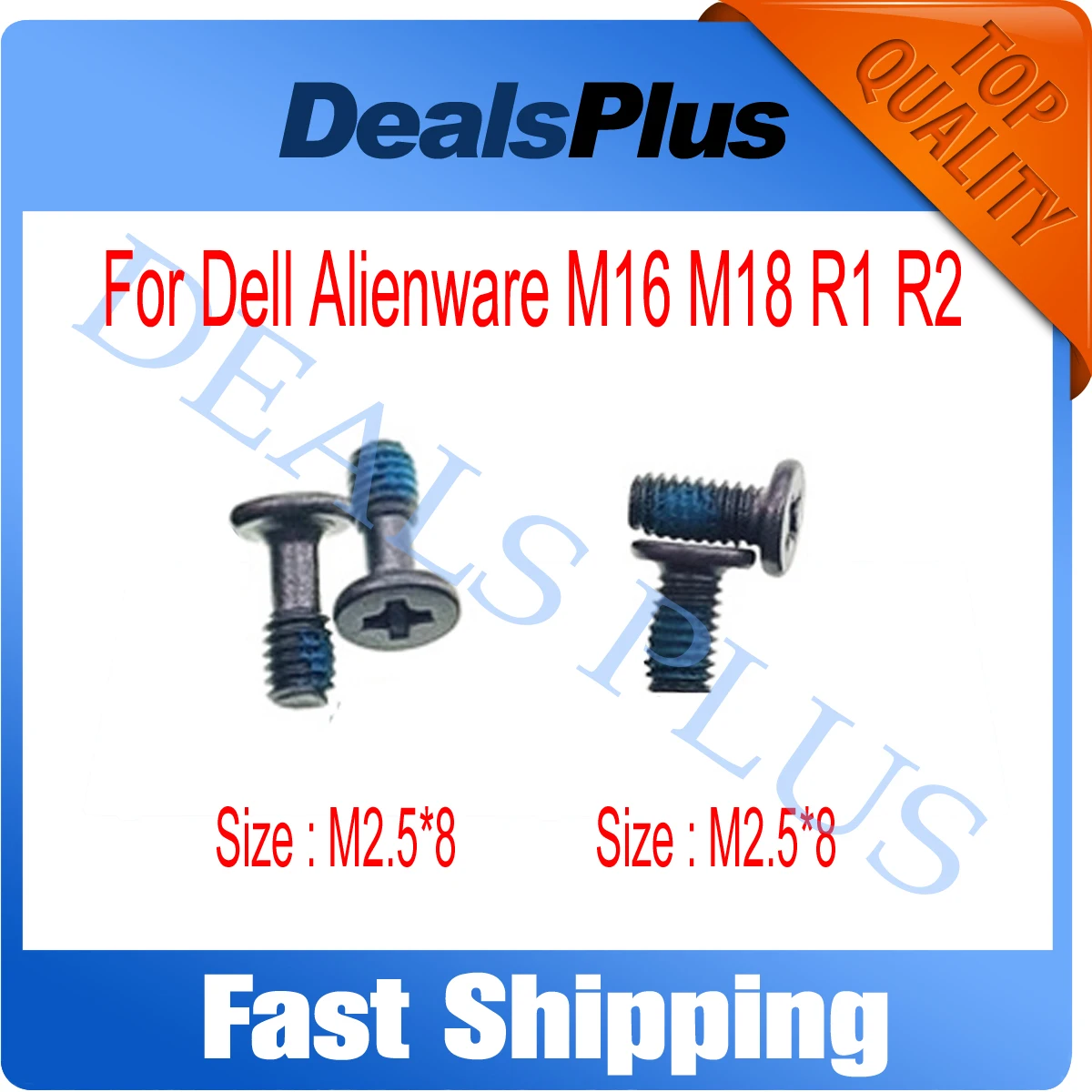 1 Pz Nuove Viti Di Ricambio Per Coperchio Inferiore Per Dell Alienware M16 M18 R1 R2 M2.5 * 5 M2.5 * 8