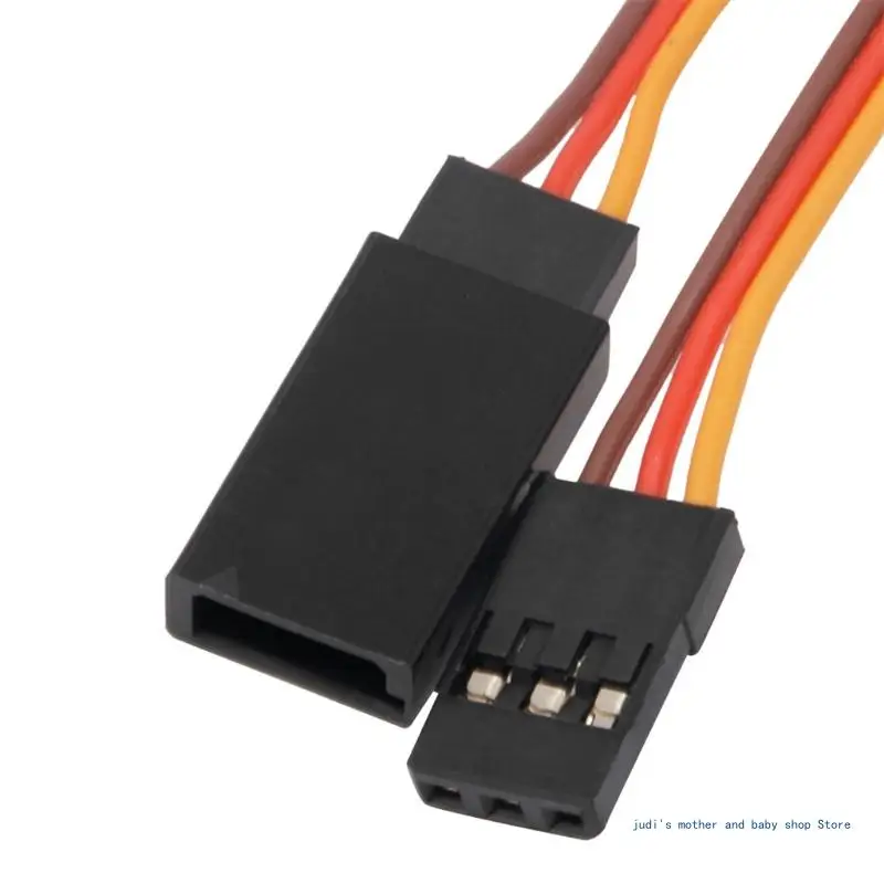 

67JC 10Pcs 150mm Servo Extension Wire Cable For RC Futaba 15cm Male to Female