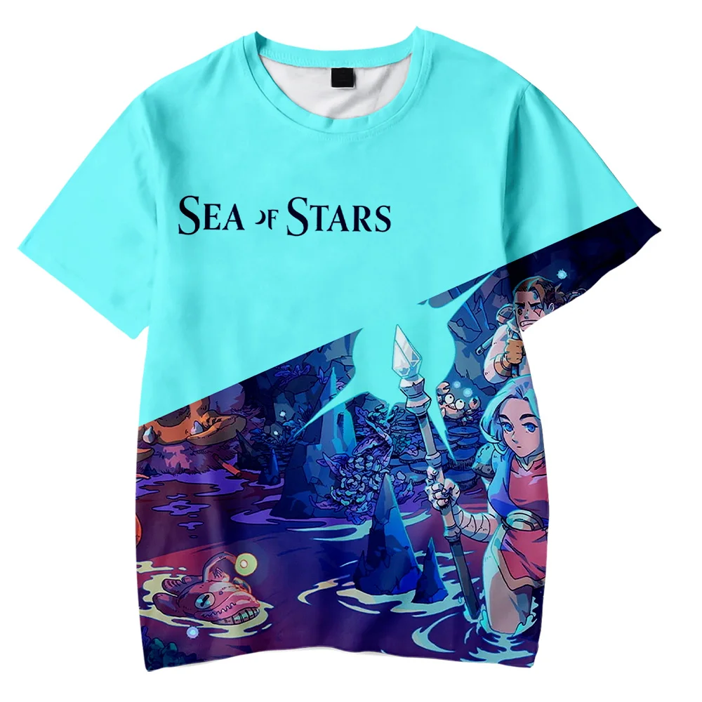 

Sea of Stars 3D Printed T-shirts Women Men O-Neck Short Sleeve Tshirt Casual Streetwear Summer Clothes