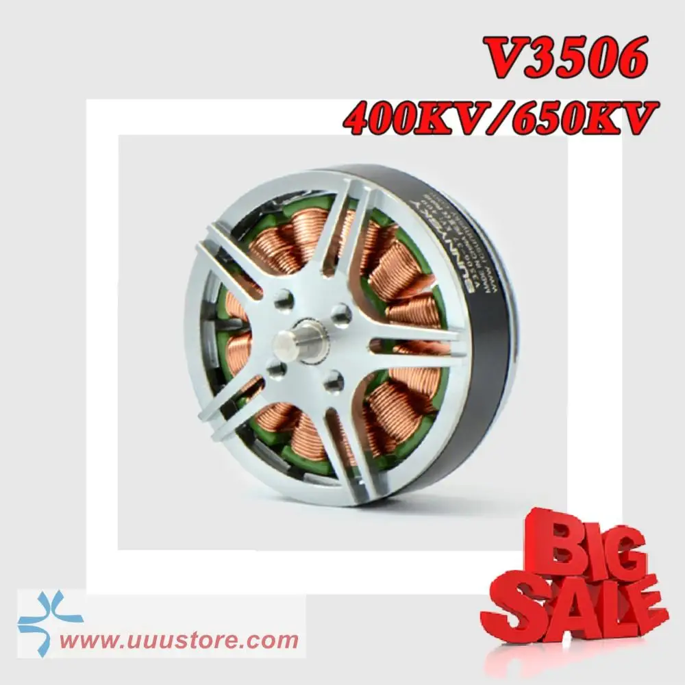 2022 Sunnysky V3506 бесщеточный двигатель 400KV 650KV 4-6S RC Outrunner DC Drone для Multirotor Quadcopter & drone Plane |