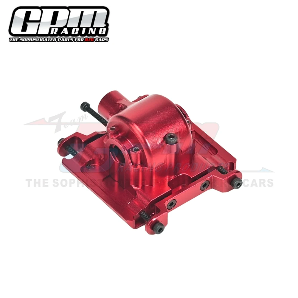 

GPM Metal Aluminum 7075 Center Gear Box Housing Set LOS212037 For Losi 1/18 Mini LMT 4WD Monster Truck LOS01026 Upgrade Parts
