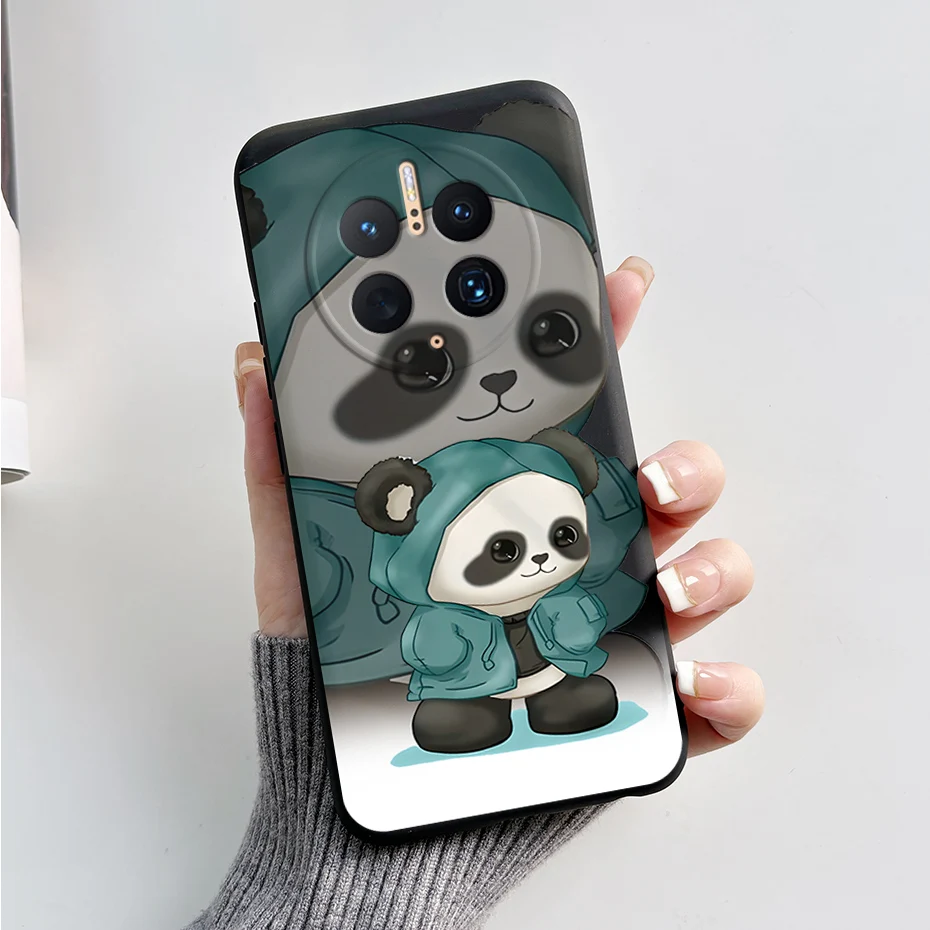 Adorable Rabbit and Panda Soft Silicone Shockproof Phone Case