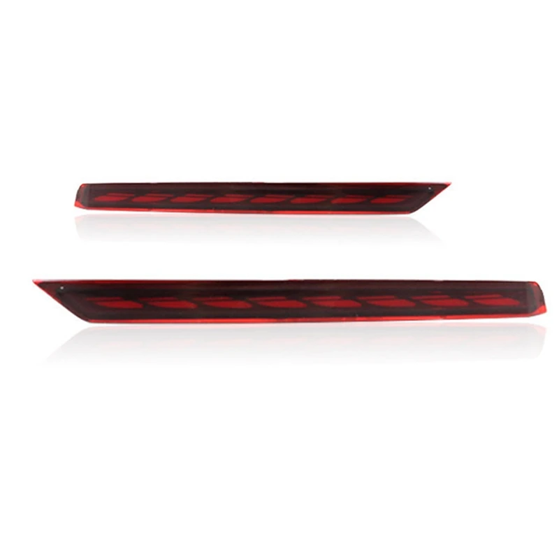 

2Pcs Rear Bumper LED Warning Brake Light Reflector Taillight Turn Signal Running Lamp For Toyota Land Cruiser LC300 2022