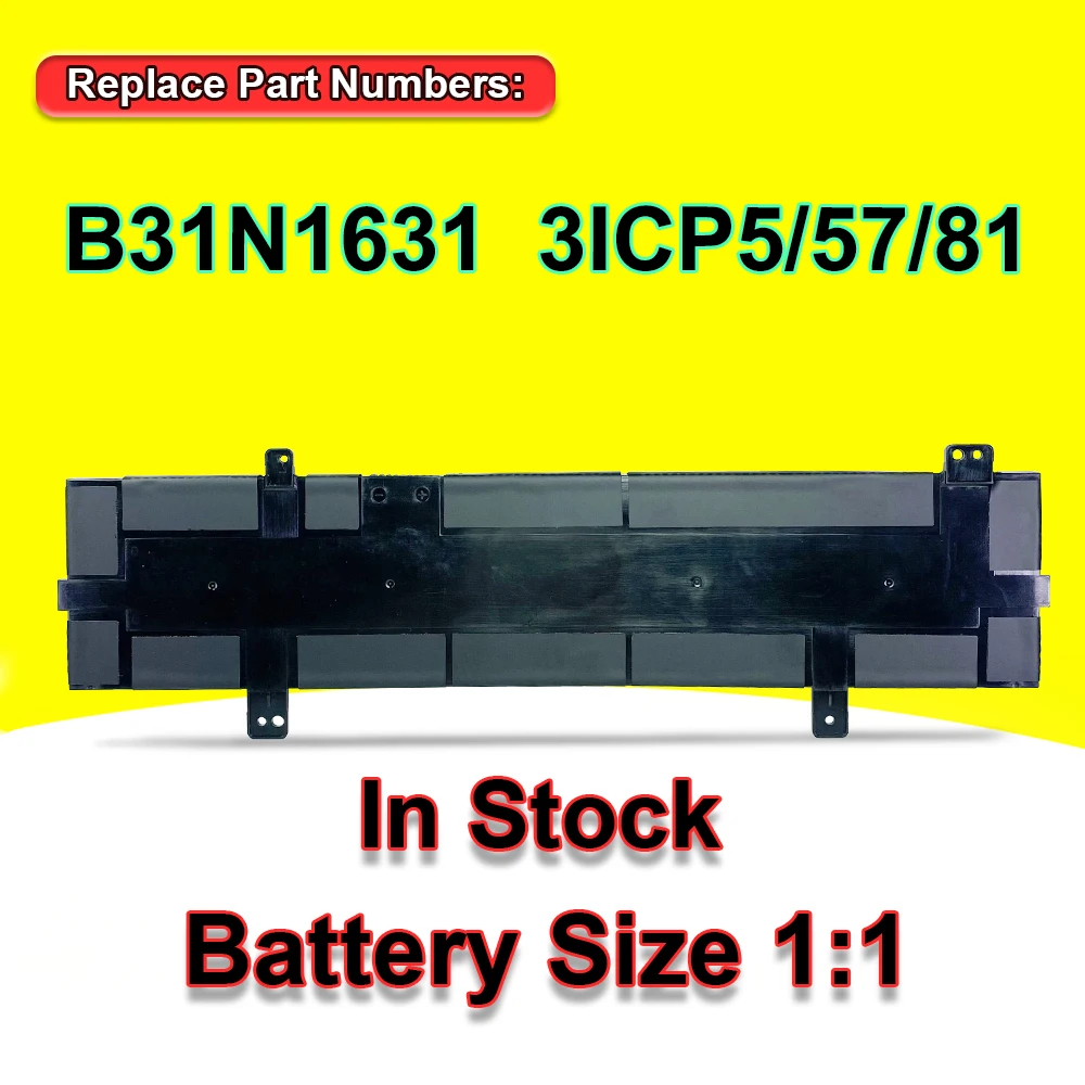 Bateria do Portátil para Asus Vivobook 15 X505za X505ba X505bp F505 F505za F505ba X505za-bq012t 42wh B31n1631 - Imagem 5
