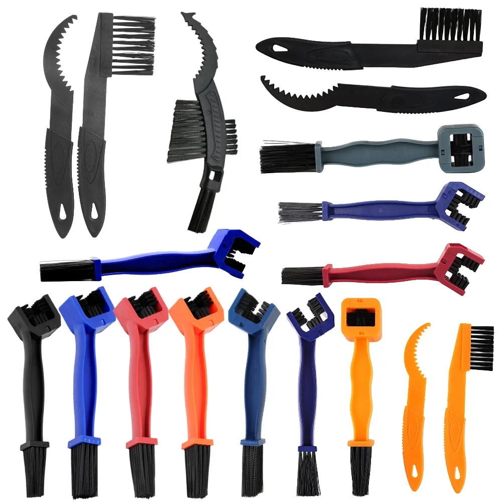 Ultimate Bike and Motorcycle Chain Cleaning Kit - Premium Cleaning and Scrubbing Brushes