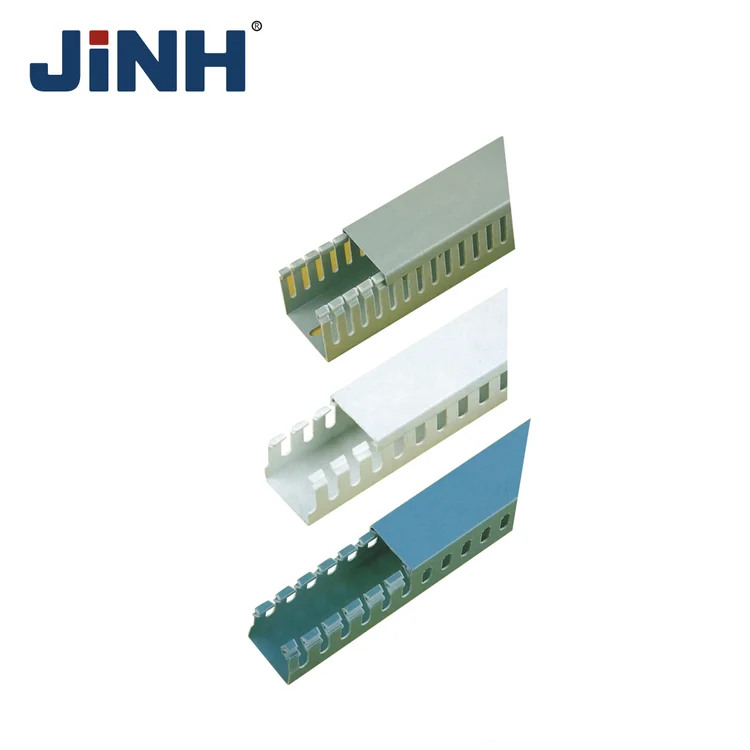 Hot PVC Material Wiring Duct Trunking Slotted Cable Tray