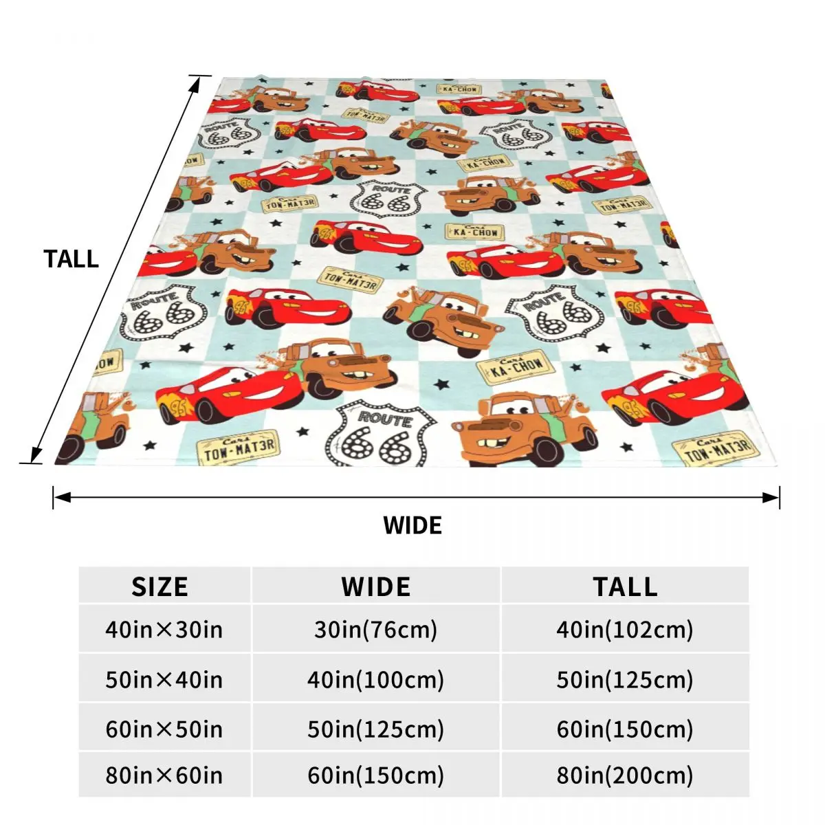 Cars Lightning McQueen Flannel Blanket Warm Soft Throw Blanket for Living Room Decorative Comfortable Bedspread Sofa Bed Cover 5 Cars Lightning McQueen Flannel Blanket Warm Soft Throw Blanket for Living Room Decorative Comfortable Bedspread Sofa Bed Cover 5
