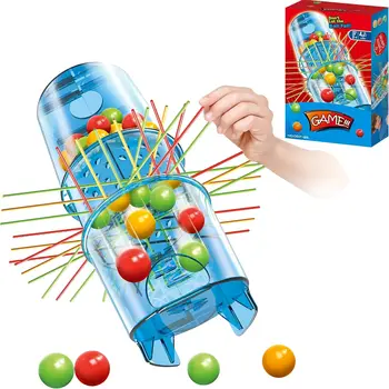 Non lasciare che la palla cade, miglior gioco da tavolo per famiglia, festa, giocattolo puzzle, 2-4 giocatori, coordinazione occhio-mano, motone fine, pensiero