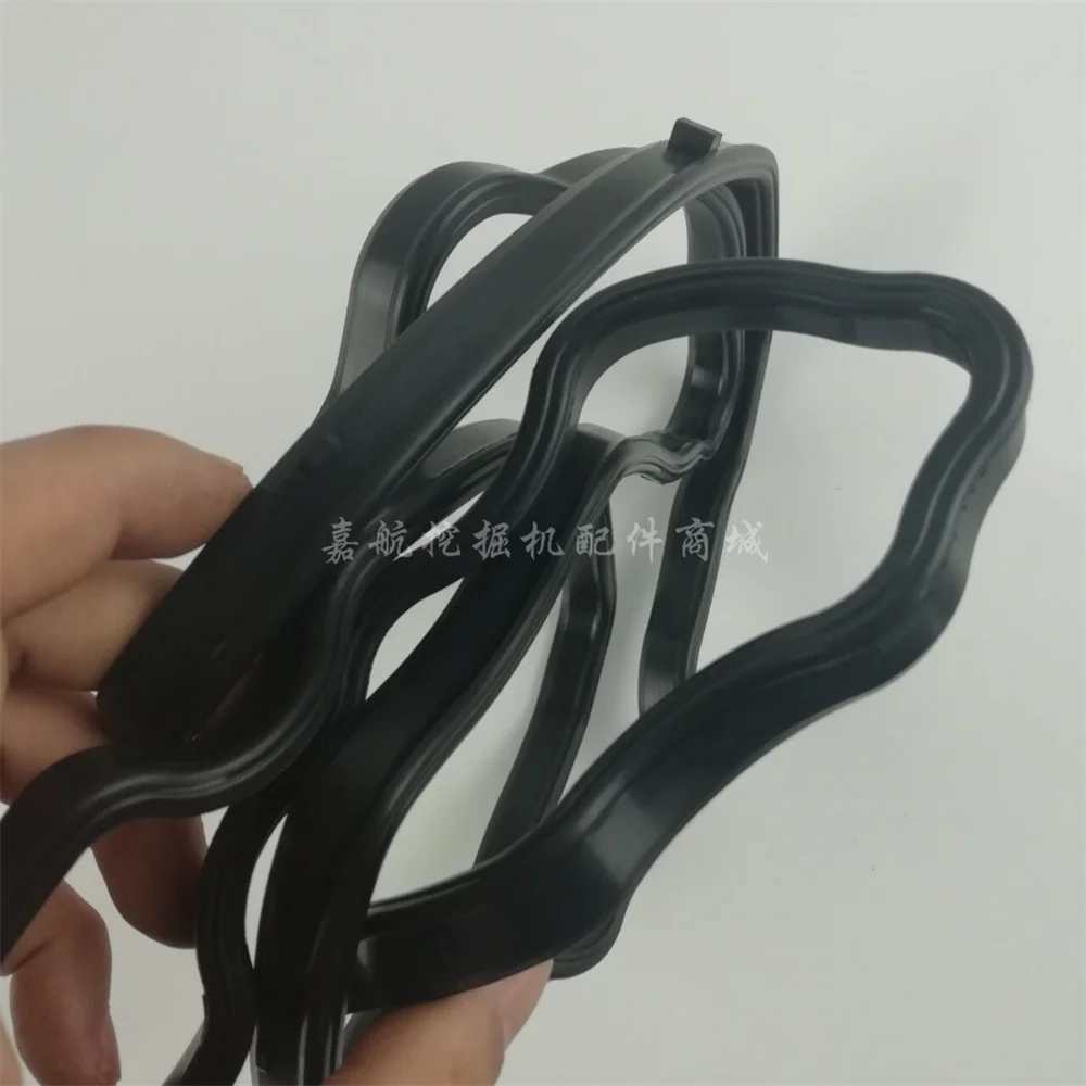 Excavator parts for Kobelco 200 210 250 260-8 valve chamber gasket Hino J05E engine valve chamber cover sealing strip