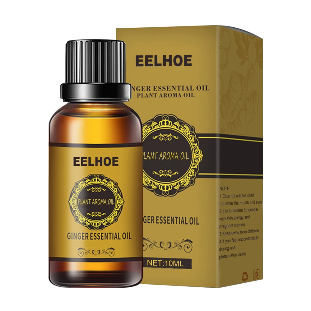 Ginger Slimming Essential Oils Losing Weight Cellulite Remover Hair Scalp Massage Oil Fat Burning Beauty Health Firm Body Care |
