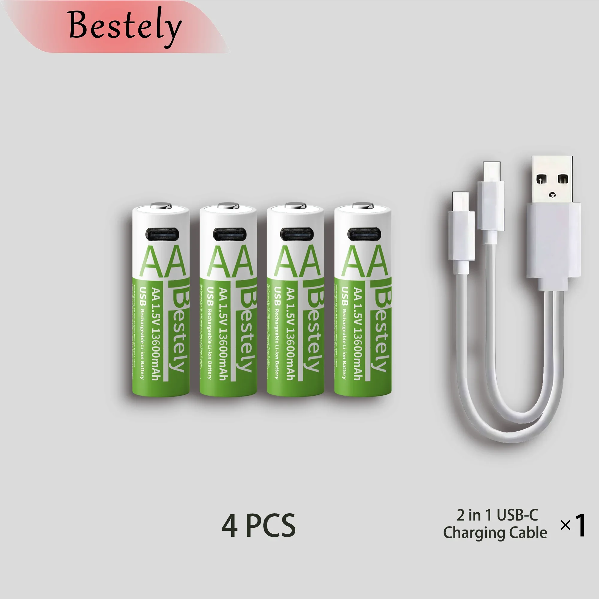 4 PCS Batteries