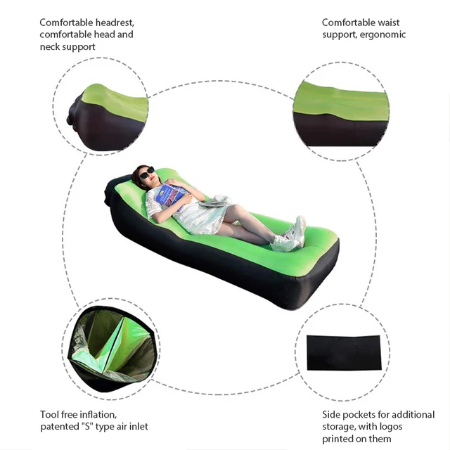 캠핑 휴식 에어 쿠션 의자