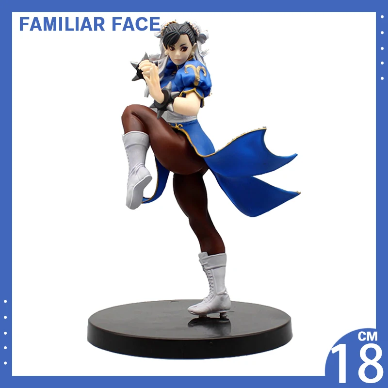 18cmStreetFighterChunliAnimeFigureFightingGamesActionFigurine