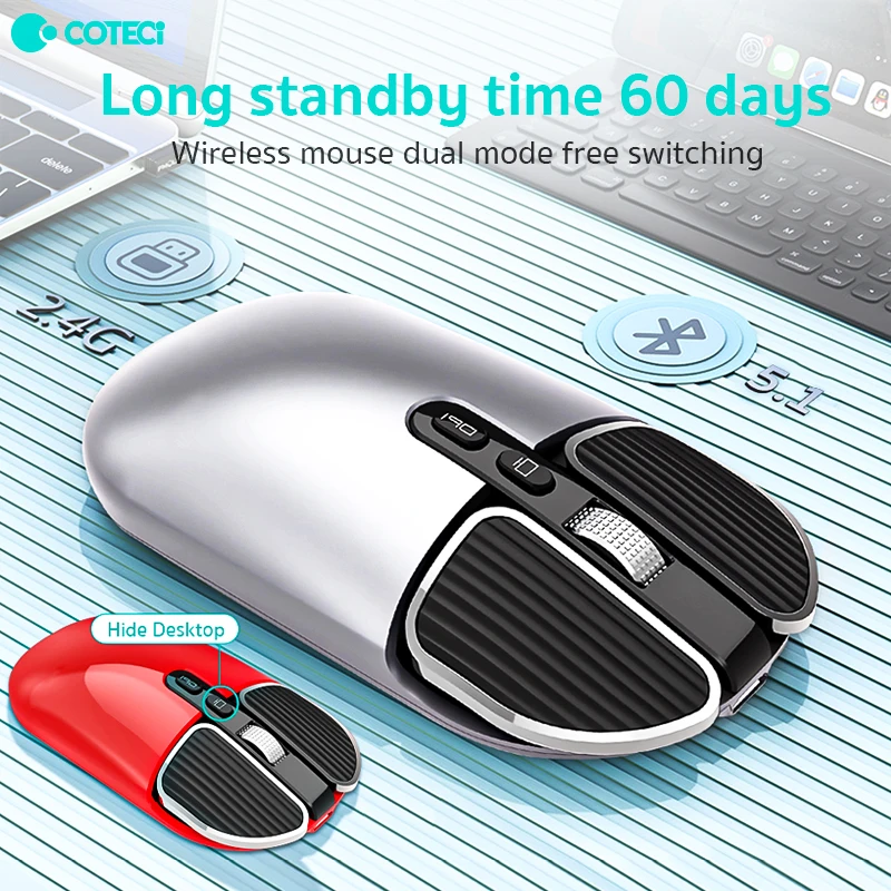 COTEciBeetledualmodewirelessbluetoothmouseforlaptopiPad