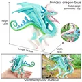 Princess dragon blue