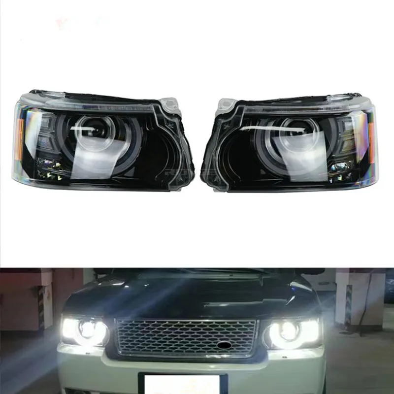 

LED Front L322 Head Light Auto Lamp For Land Rover Range Rover Vogue 2010 2011 2012 Upgrade To New Defender Style Headlight