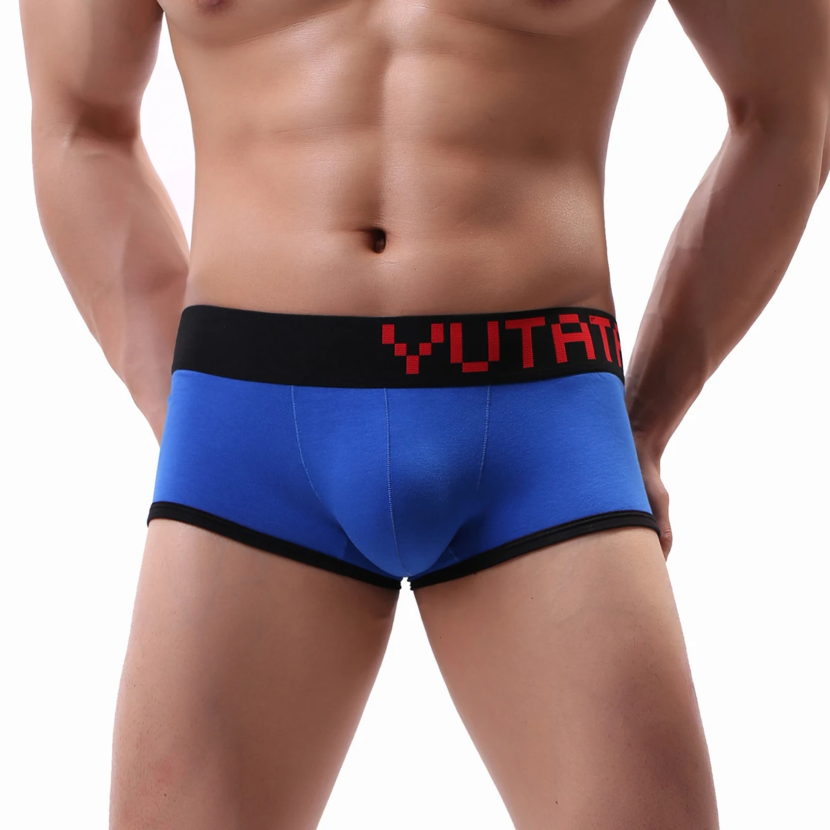 

Men Underwear Boxer Sexy Cotton Cuecas Boxers Mens Boxer Shorts Gay Underwear Man Male Boy Penis U Pouch Underpants Slip