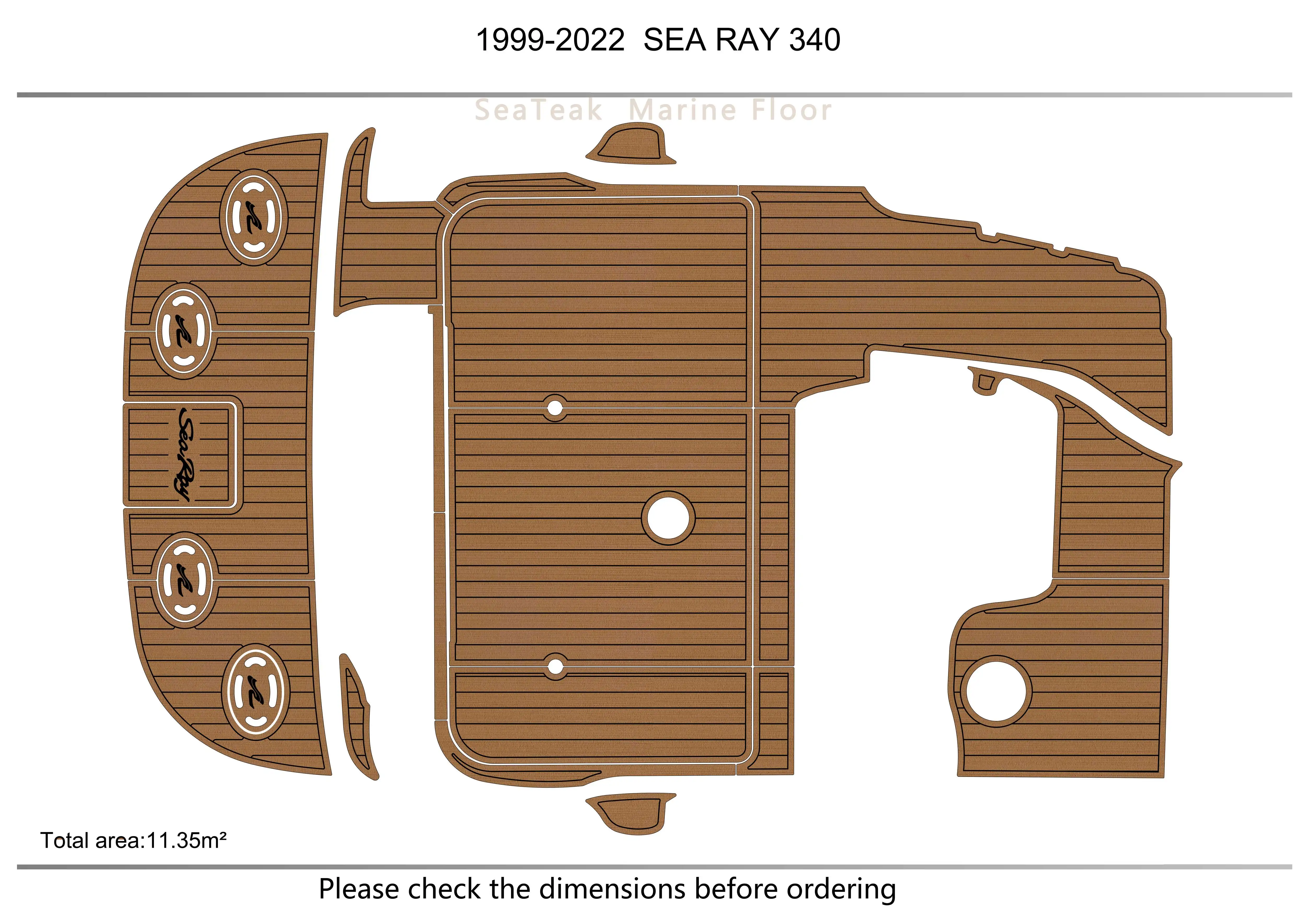 

1997-2002 searay 340 кабина платформы 1/4 "6 мм EVA искусственный ковер для водных лыж яхты рыбалки лодки нескользящий коврик для пола