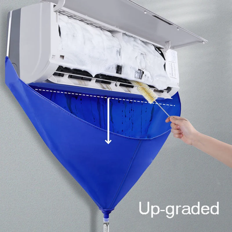 2 Layer Fabric Air Conditioner Cleaning Bag Waterproof Drain Bag with