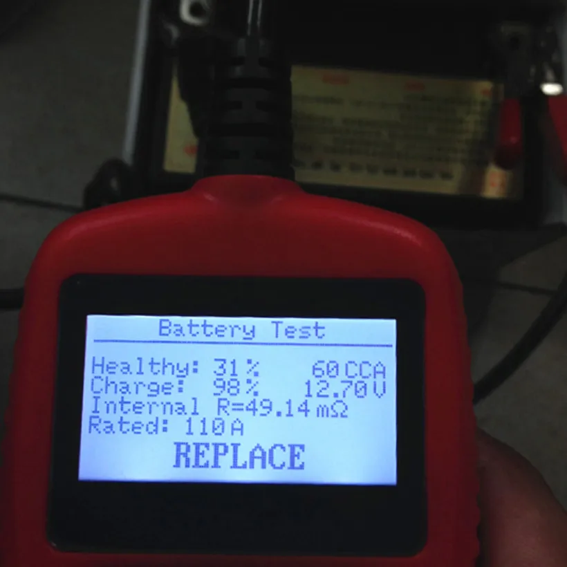 Quicklynks BA102 OBD2 오토바이 배터리 테스터, LCD 디스플레이, 12V 배터리 수명 분석, 무료 배송, 최고의 가격