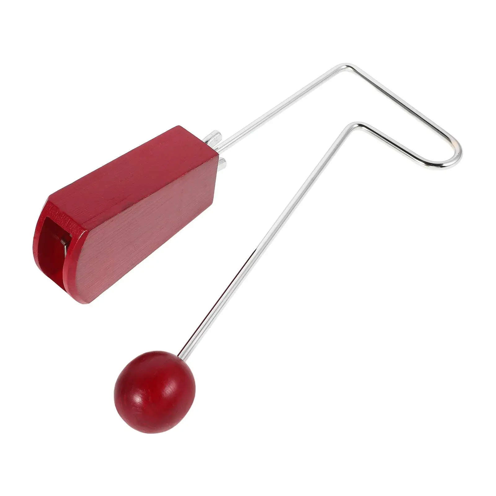 Orff Percussion Instrument Handheld Sound Music Instruments Adults Concert Baby Maracas Rattles Wooden Ball Clapper