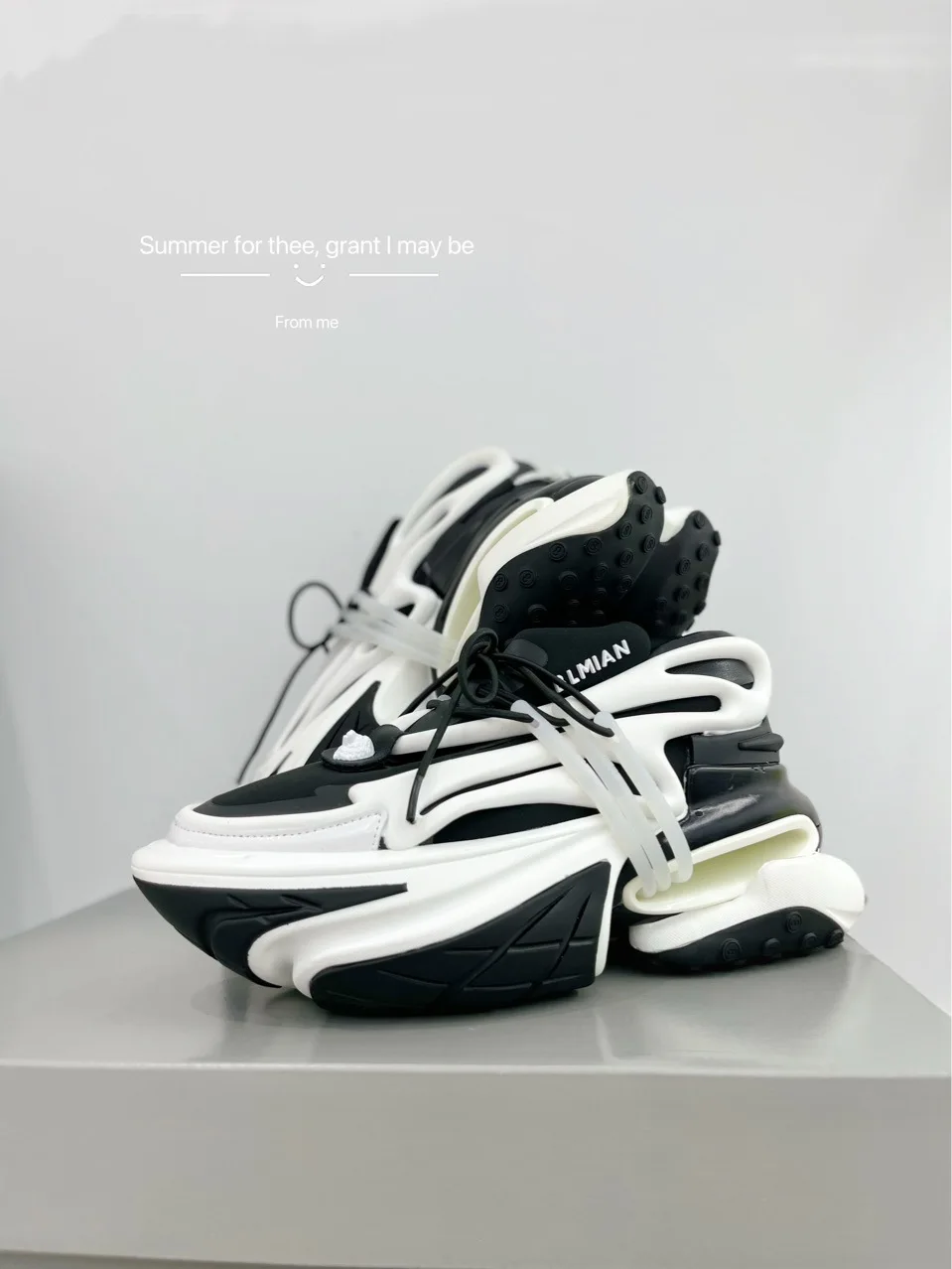 2023 early spring new spaceship space shoes heightening thick bottom c