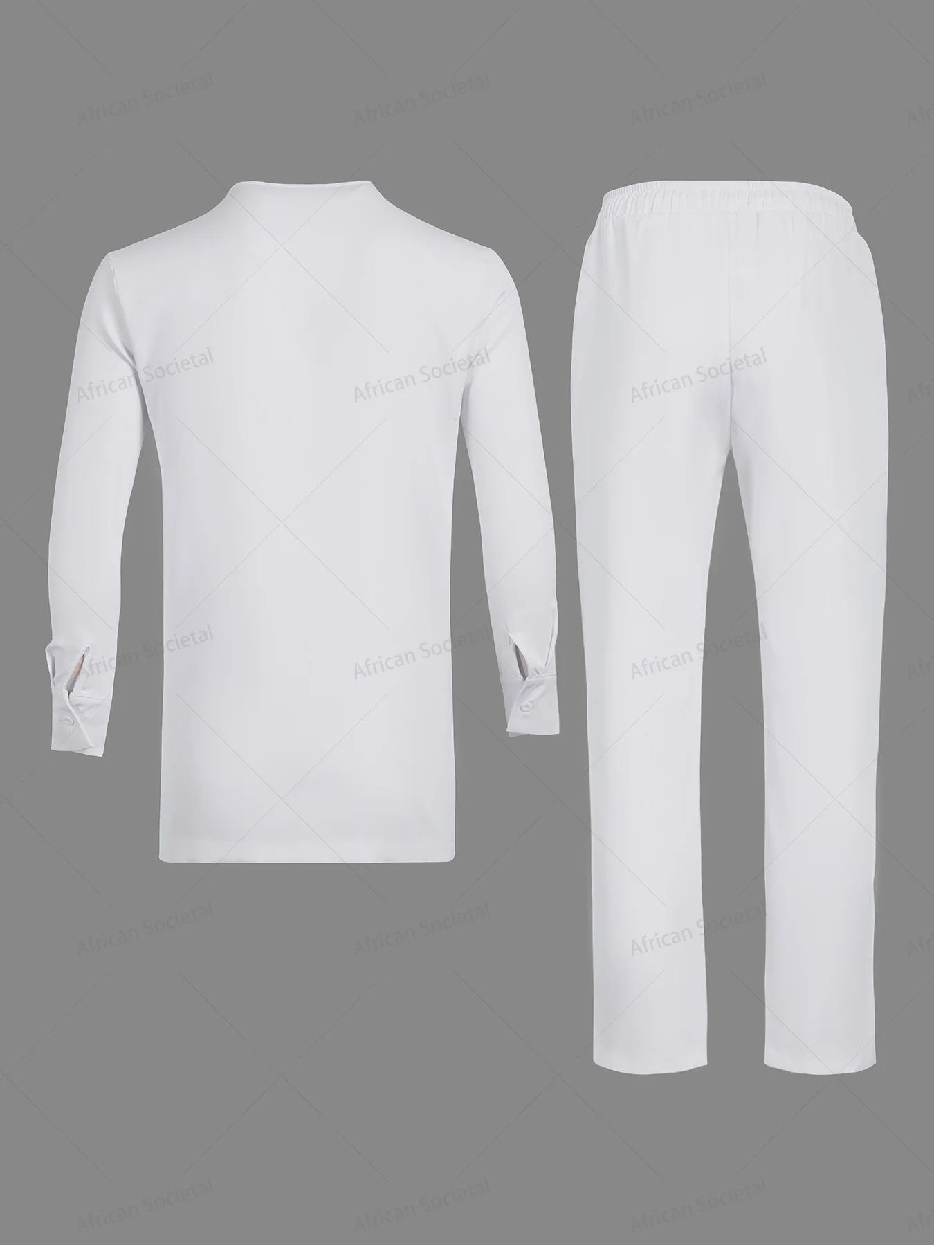 2024 New in Trendy African White Clothing for Men - Stylish Dashiki Outfits and Shirts with Unique Patterns 3
