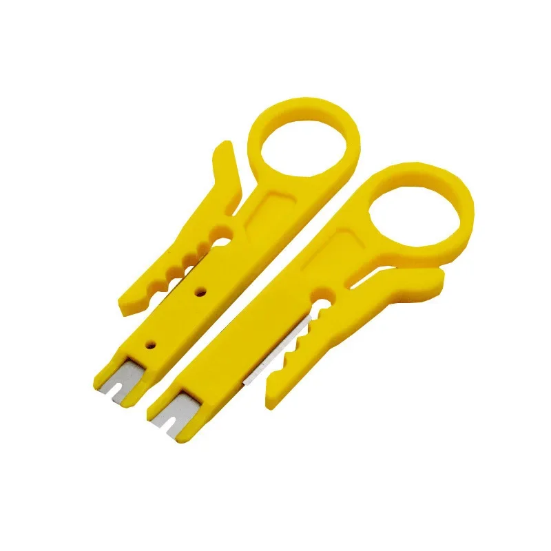 Cable Stripping Wire Cutter Crimping Tool Multi Stripper Knife Crimper Pliers Mini Portable Decrustation Electrical Straight