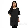 Apron Short Sleeved Fabric Women's Waterproof And Oil Resistant  Kitchen And Home Coat Work Clothes  Pet Clothing Two Way Zipper 6