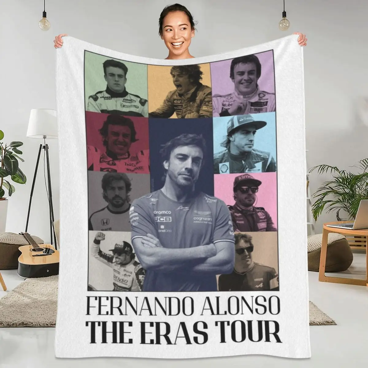 

F-Fernandos гоночный автомобиль теплые мягкие одеяла A-Alonsos дорожный плед одеяло зимнее Новое пользовательское Фланелевое покрывало для дивана покрывало для кровати