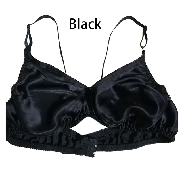 Silk Bra Double Faced Silk Ultra-Thin No Steel Ring Underwear