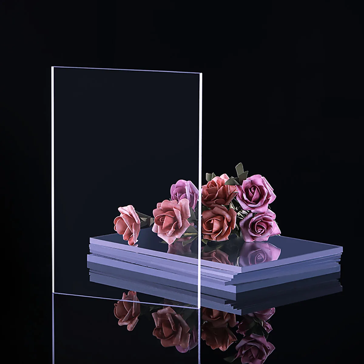Transparent PVC Board Hard Plastic Sheet Thin Plate Thickness 0.4mm-4mm