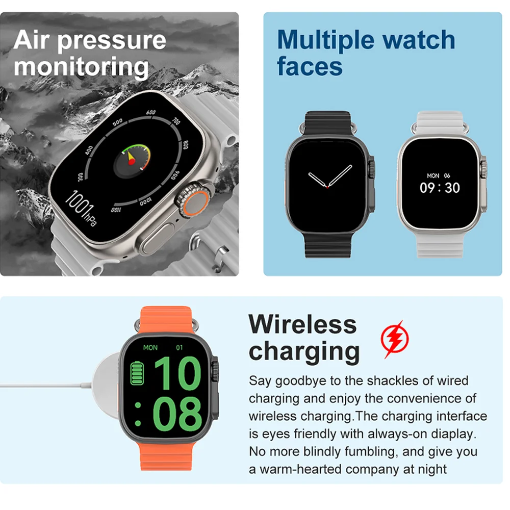 2023 DT8 Ʈ MAX Ʈ ġ ø 8 2.1 &ƼŸ ձ 1:1 49mm ̽  ȭ NFC ECG IP68  Smartwatch 