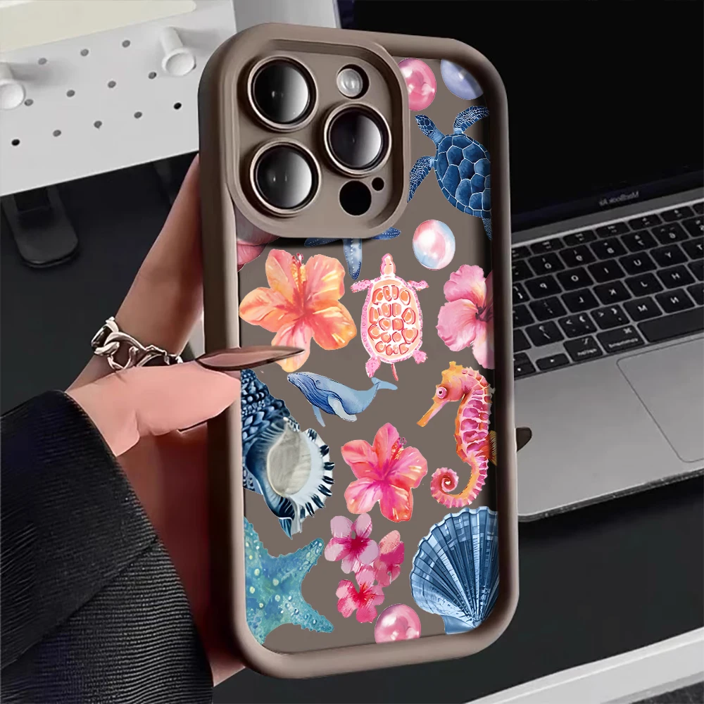 Ocean Starfish Phone Case - Elegant Marine-Inspired Design Cover